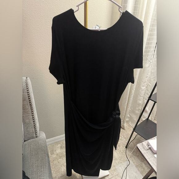 A New Day knit faux wrap midi dress nwt - Picture 3 of 4